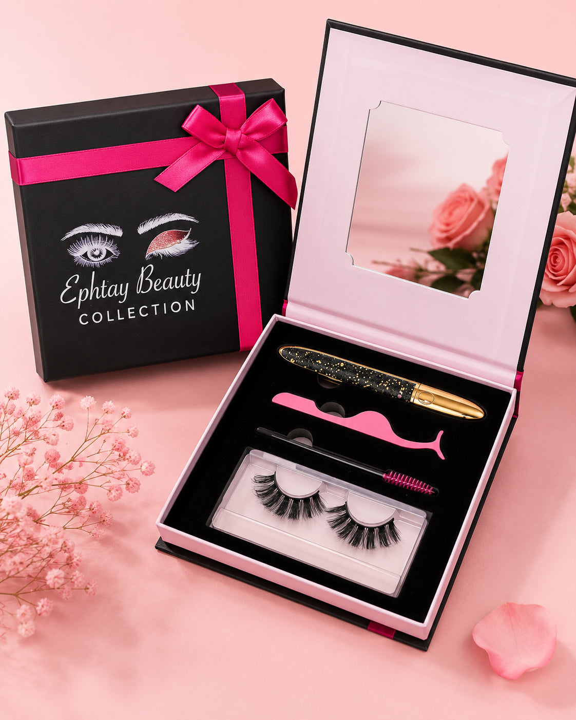 Ephtay Beauty Collection Luxury Lash Gift Set – Complete False Eyelash Kit with image 0