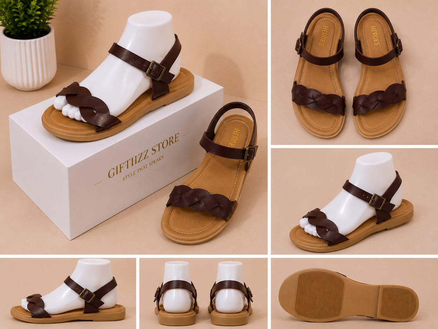 Bella Braid Sandals image 3