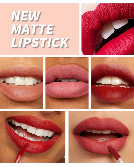 Diamond liquid lipstick matte long lasting lip set