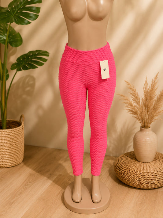 Women’s High-Waisted Textured Butt Lift Leggings  image 0