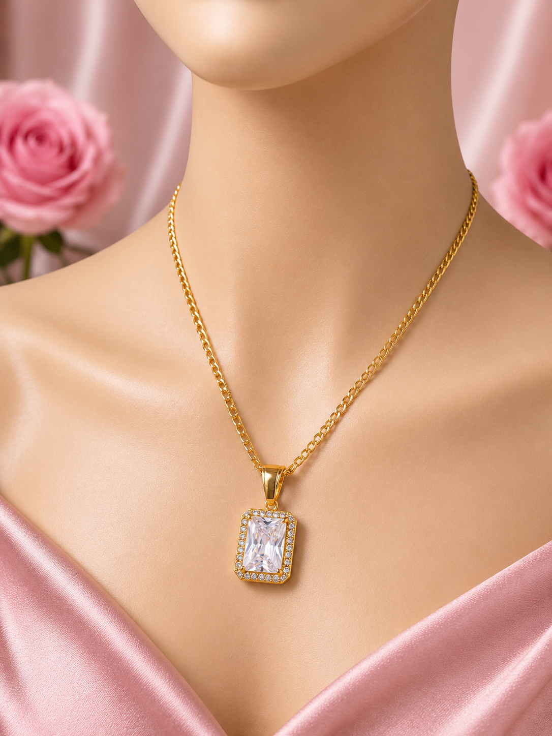 Minimal Bar Necklace image 0