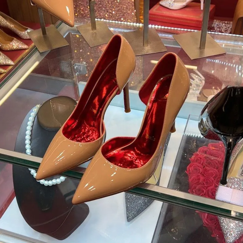 Classic red bottom heels for women  image 3