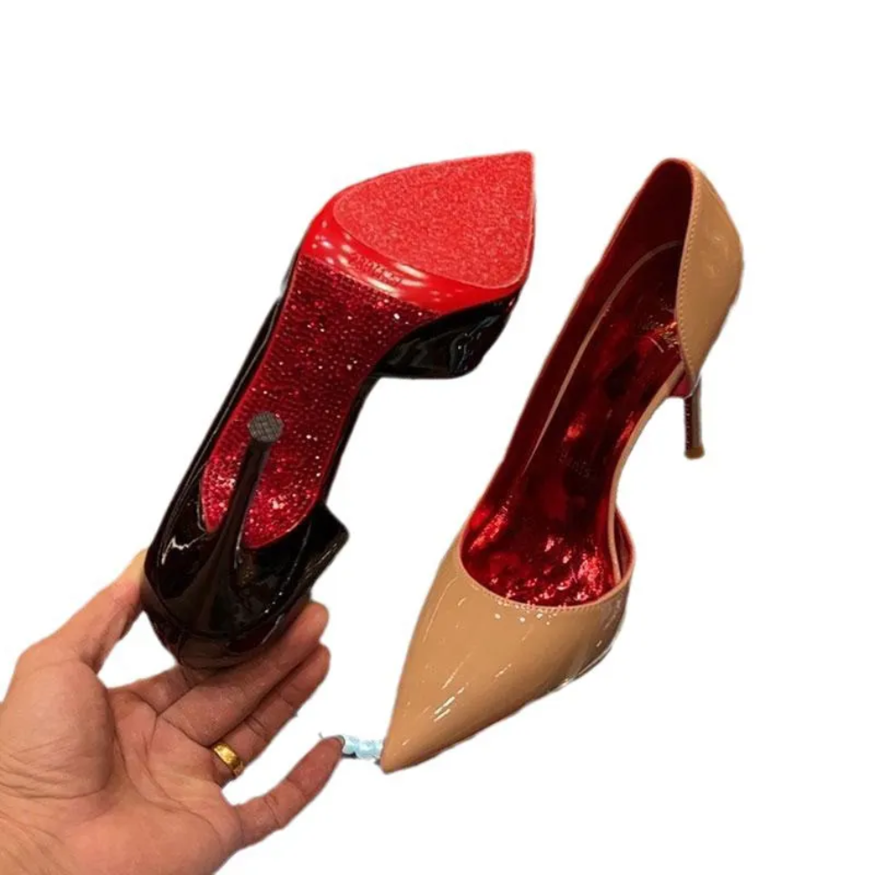 Classic red bottom heels for women  image 4