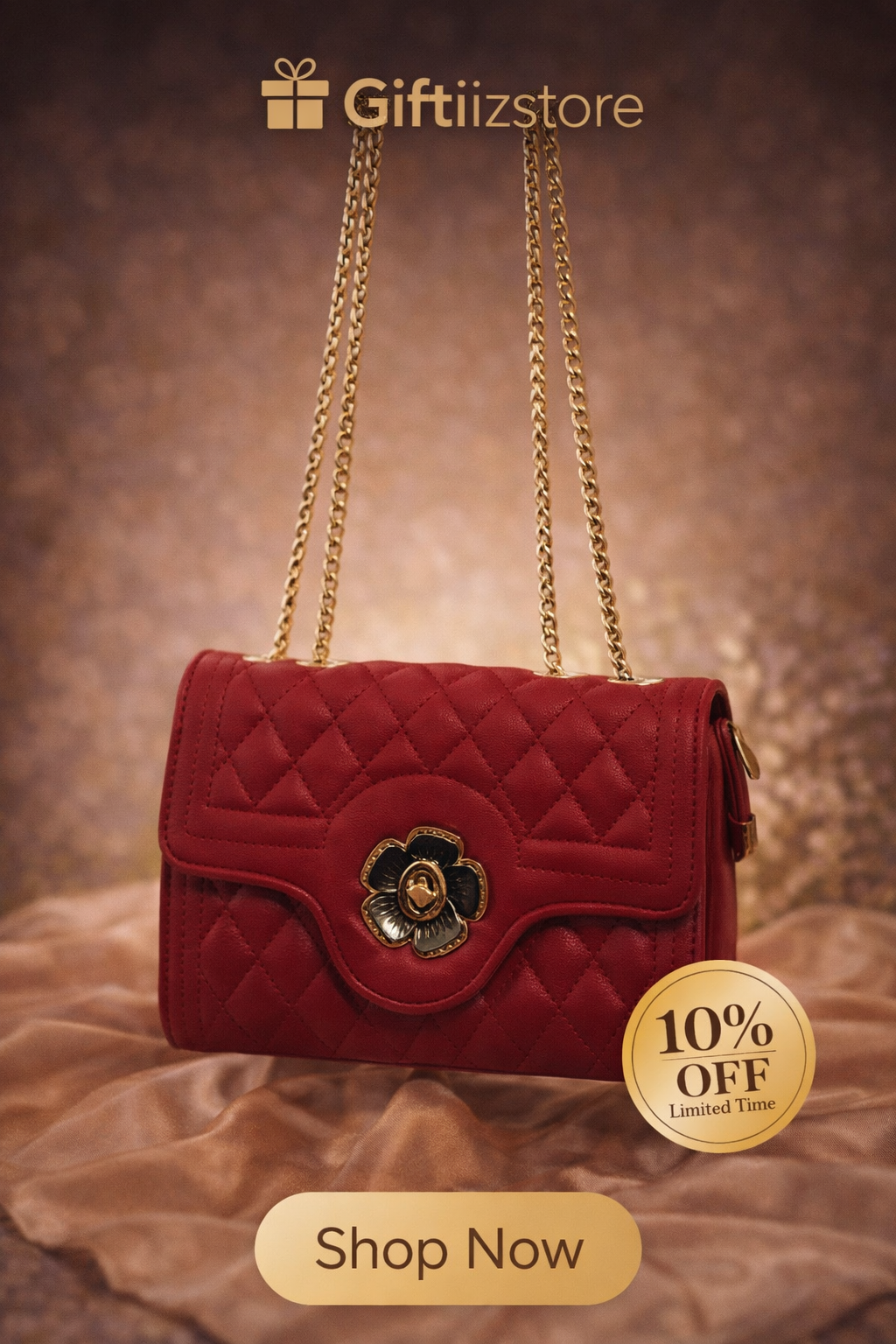 New Trendy Fashion Lock Chains One-Shoulder Women's PU Leather High Quality Desi image 6