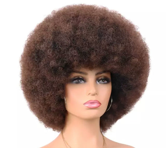 Afro Wig for women Bronw