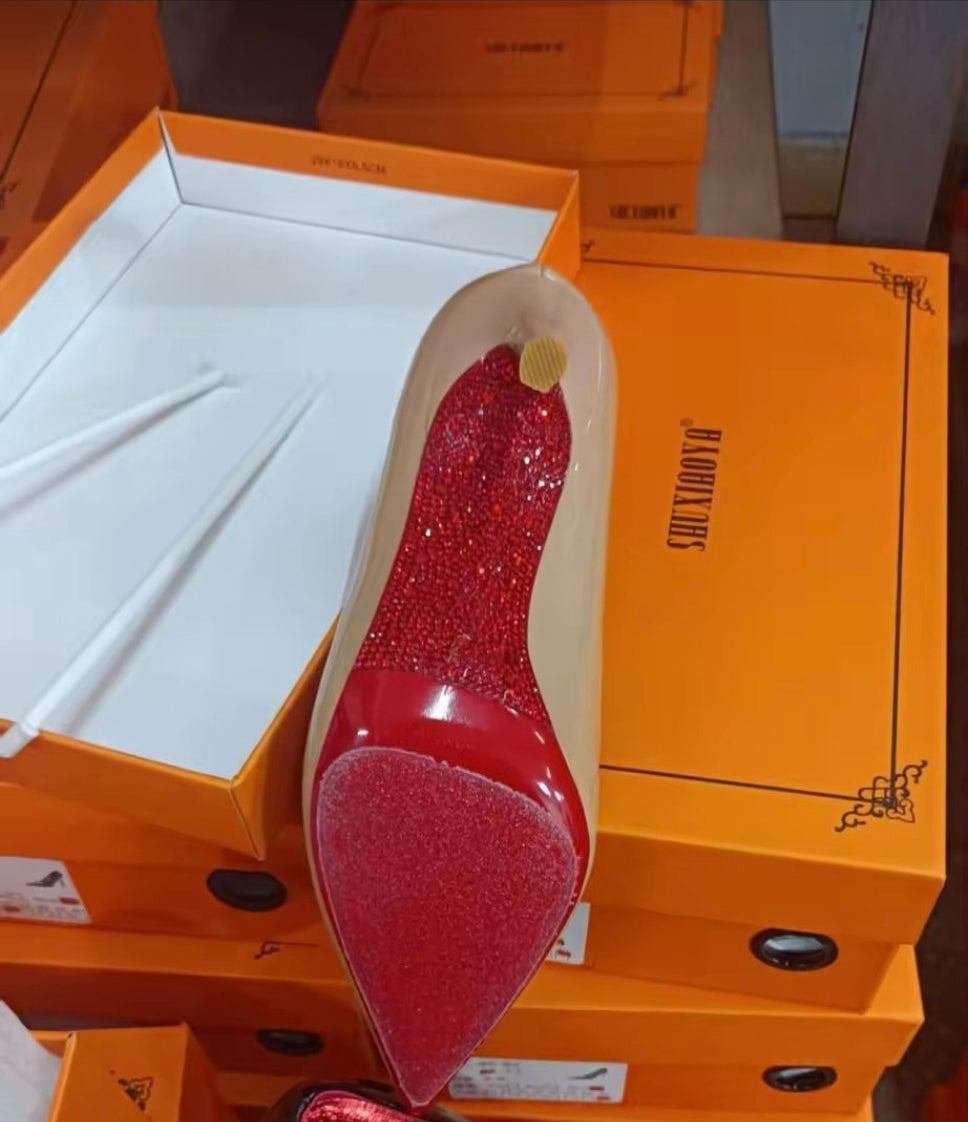 Shoes for women 2022 spring high heel pumps