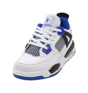White and Bleu sneakers for men and women
